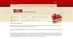 Desktop Screenshot of anglictina-zoss.cz