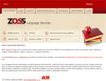 Tablet Screenshot of anglictina-zoss.cz